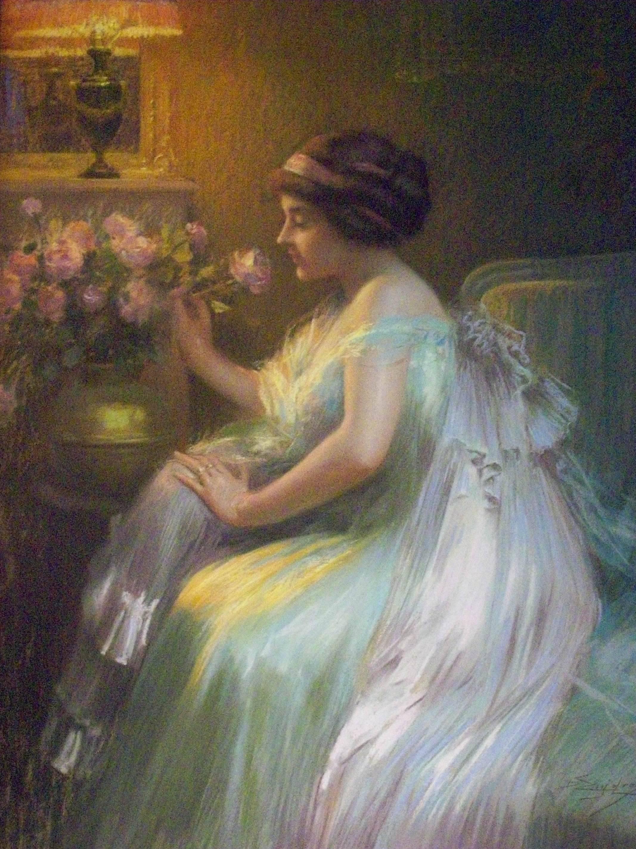 Delphin Enjolras Portrait Painting - Le Bouquet