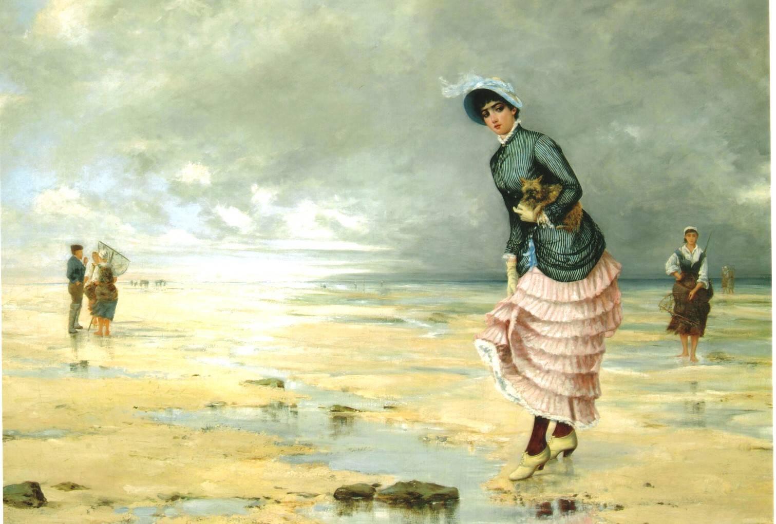 Augustin Marie Paul Marcotte de Quivières Still-Life Painting - Le plus court chemin