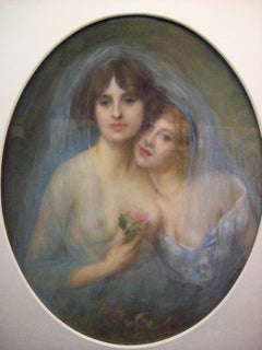Portraits of Two Young Girls