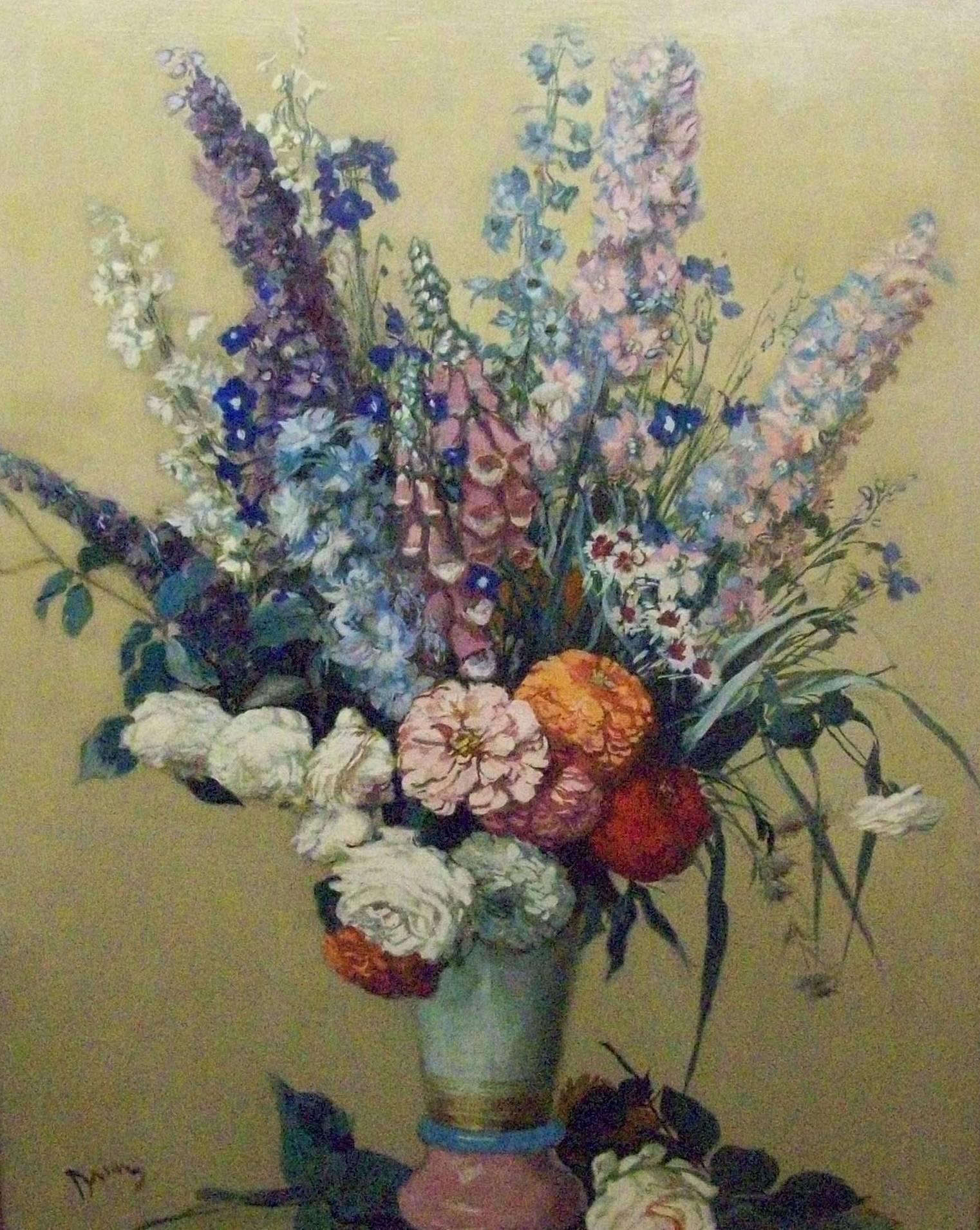 Adrian Etienne Drian Still-Life Painting - Fleurs d'Ete