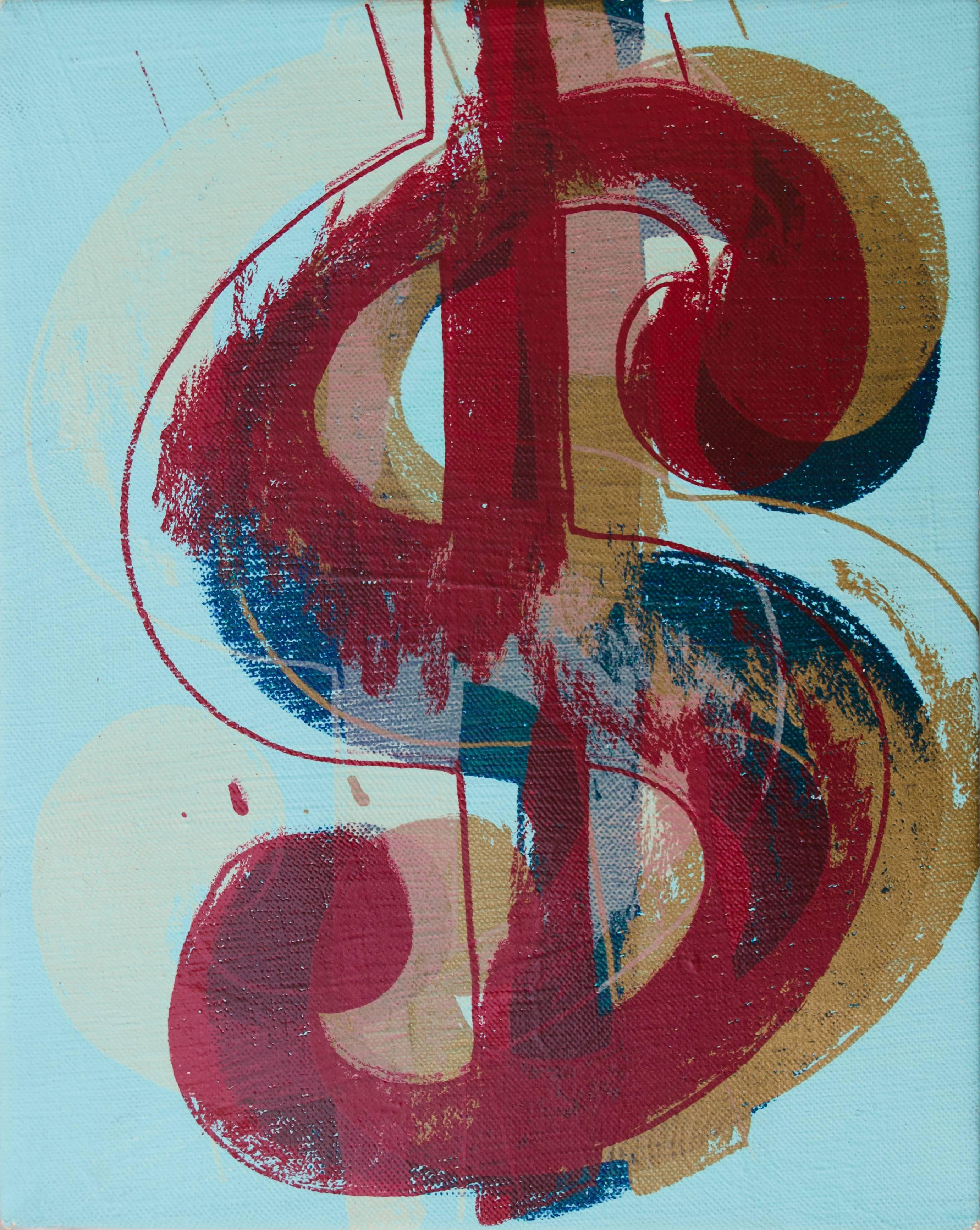 Dollar Sign - Painting by Andy Warhol