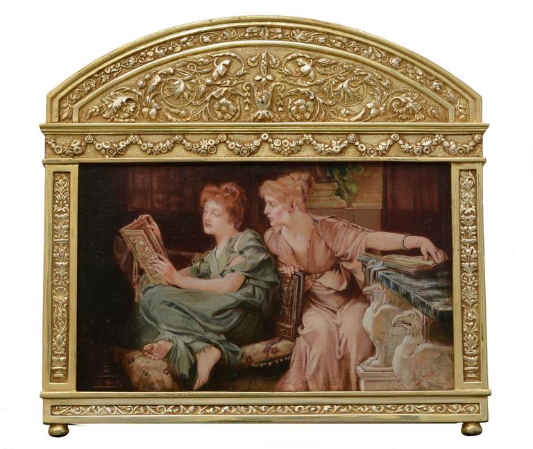 Angelo Granati Interior Painting - PRIVATE READINGS