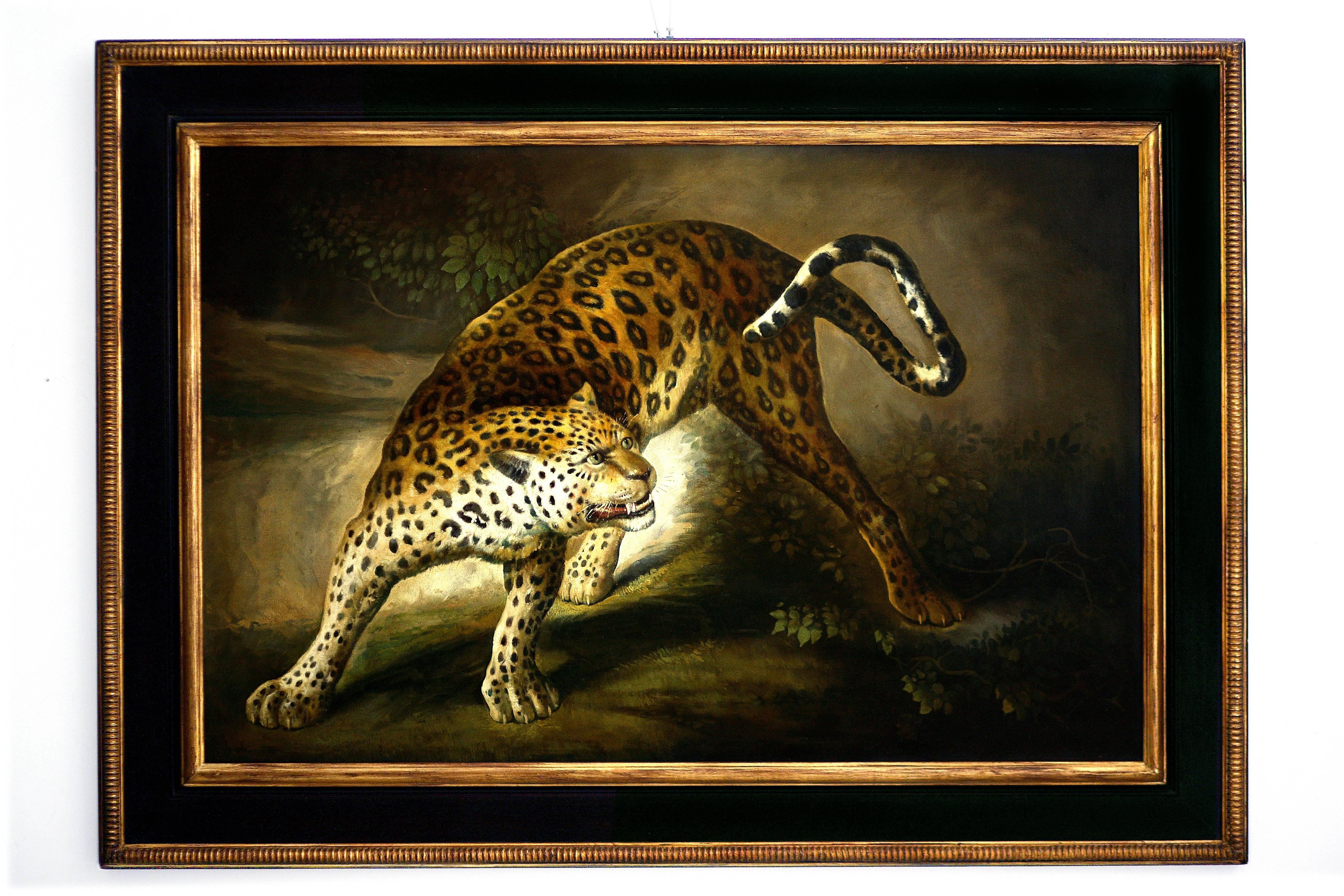 Angelo Granati Animal Painting - LEOPARD