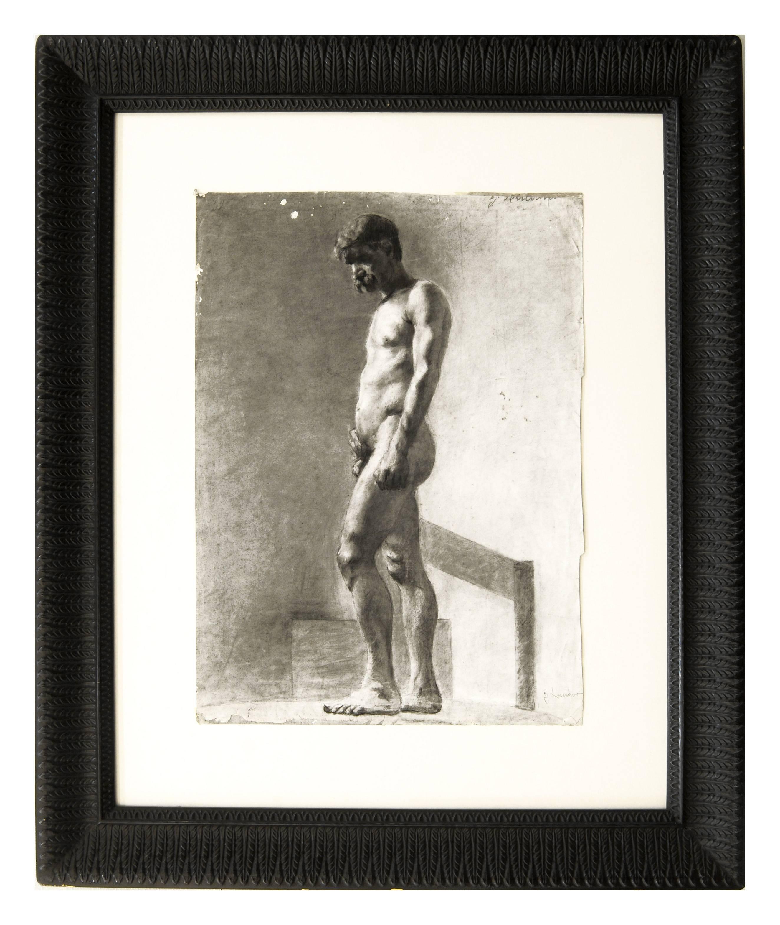 Nude Painting di Gennaro Luciano - DISEGNO DI UOMO NUDO