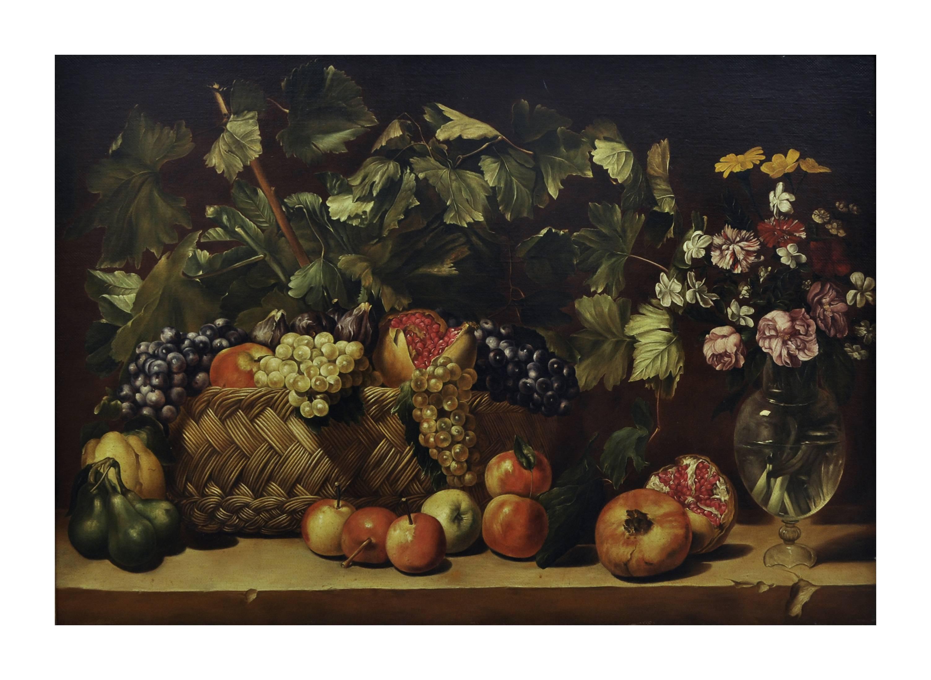 Still life - Gianluca D'Este Italia 2002 - Oil on canvas cm70x100
Frame available on request from our workshop.