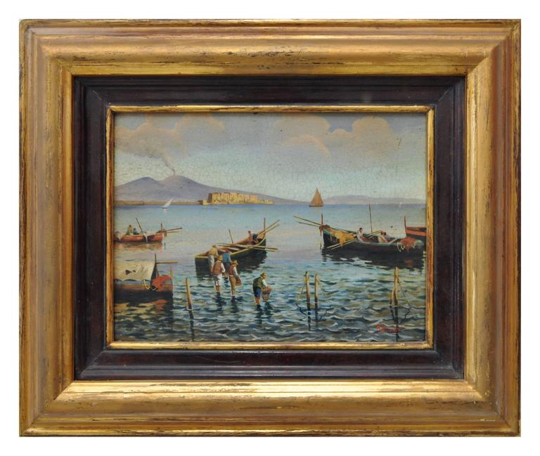 Mario Vassetti Landscape Painting - NAPLES
