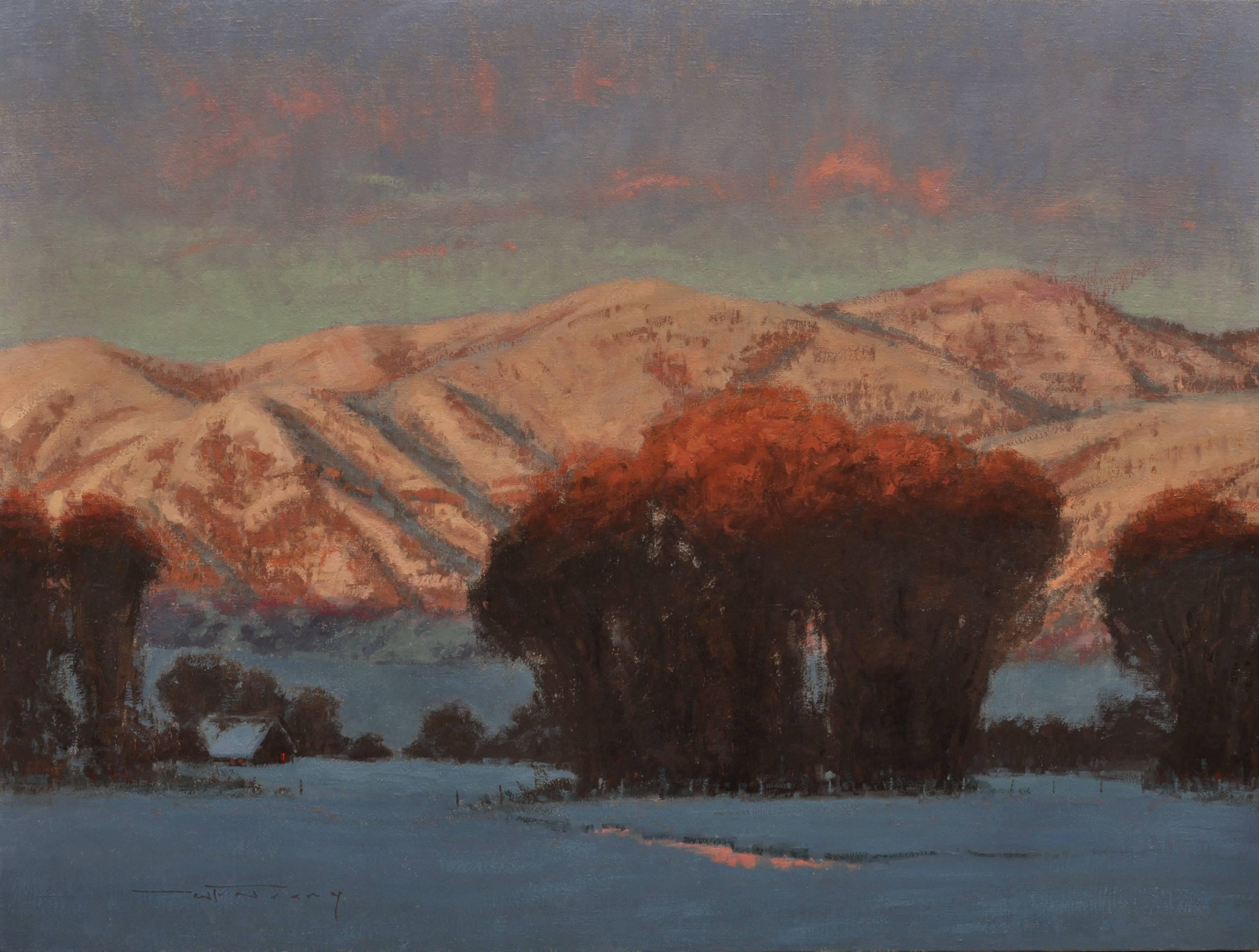 Warren Neary Landscape Painting - Dawn's Harmony