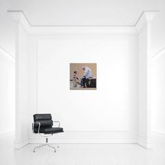 Young Boy with Old Man