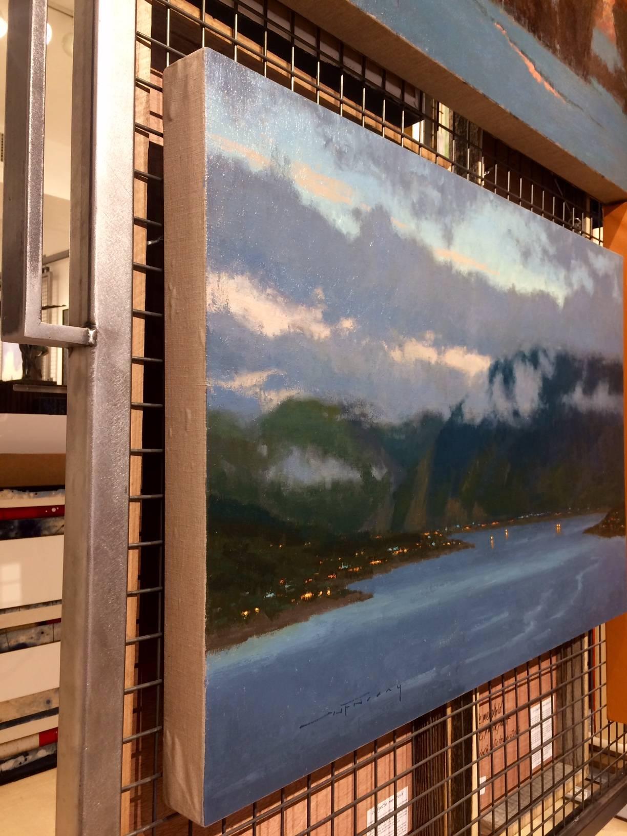 At the Lake House - Painting by Warren Neary