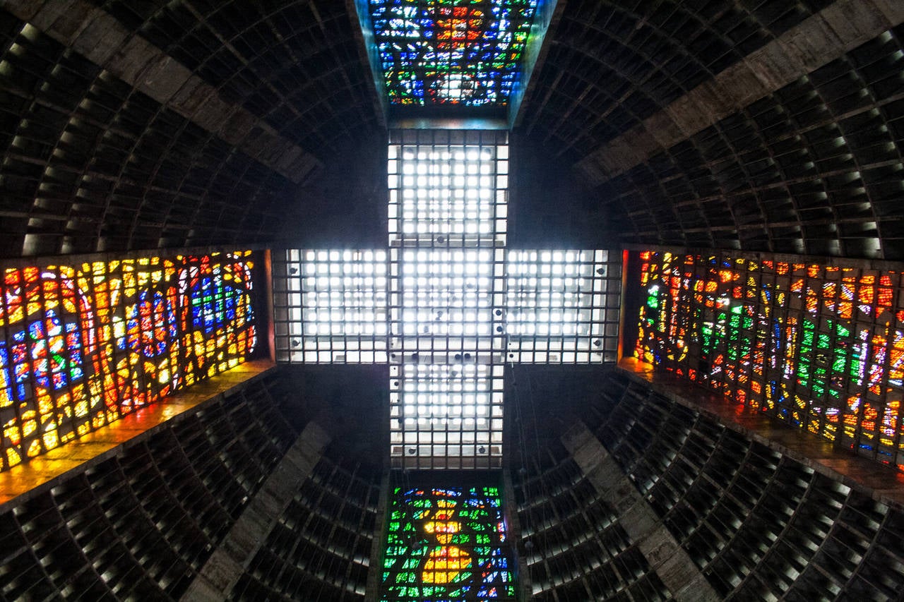 Vicente Muñoz Color Photograph - Catedral Sao Sebastiao do Rio de Janeiro