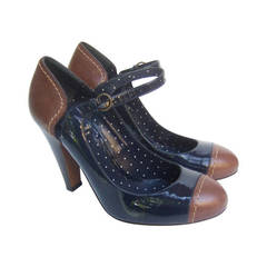 Moschino Cheap & Chic Mary Jane Pumps Made in Italy Size 36.5 5
