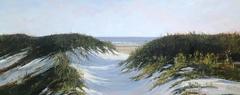 The Dunes, Oil on Panel, Signed Buchanan, American Contemporary
