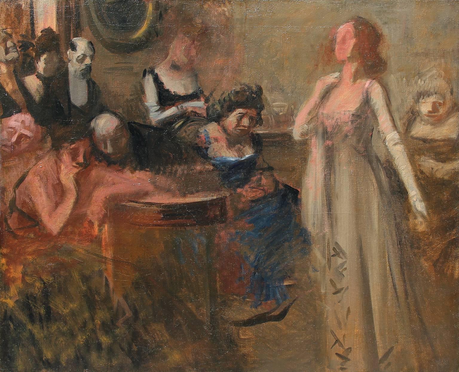 JEAN-LOUIS FORAIN
French, 1852–1931

The Recital

Oil on canvas
23½ x 29 inches (59.6 x 73.7 cm)
Framed: 32½ x 38 inches (82.5 x 96.5 cm)

Painted circa 1900. 

This work has been examined and authenticated by Madame Florence