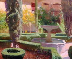 Patio de Lindaraja, Alhambra (Granada) - Luis Bertodano - Spanish