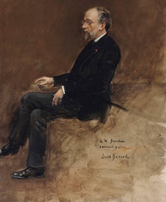 Portrait of Hippolyte Taine - Jean Béraud - French - 1889