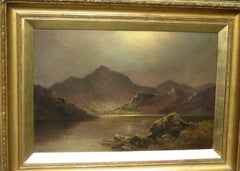 Snowdon at Midnight - Alfred de Breanski, Sr. -