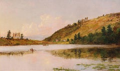 Boating on Greenwood Lake - Jasper Francis Cropsey - American - 1890