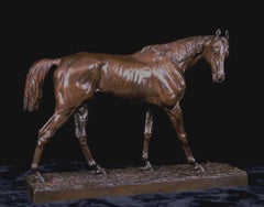 Beggarman - Horse Sculpture - Jacque Auguste Fauginet - French - 1841