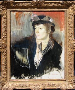 Portrait of a Lady, William James, American, Oil on Canvas