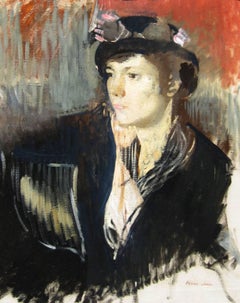 Portrait of a Lady, William James, American, Oil on Canvas