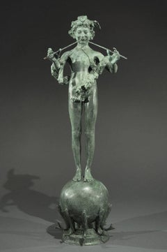Pan of Rohallion - Frederick MacMonnies - American - 1890 - Bronze