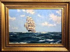 A Westerly Trade Wind – The Boston Clipper "Southern Cross", Oil on Canvas
