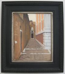 Porto de Capuccines, Venice, Oil on Paper, 1997, British