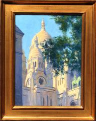 Sacre Coeur, Paris, Oil on Canvas, British
