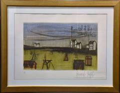 Bernard Buffet Engraving Hand Signed by Bernard Buffet