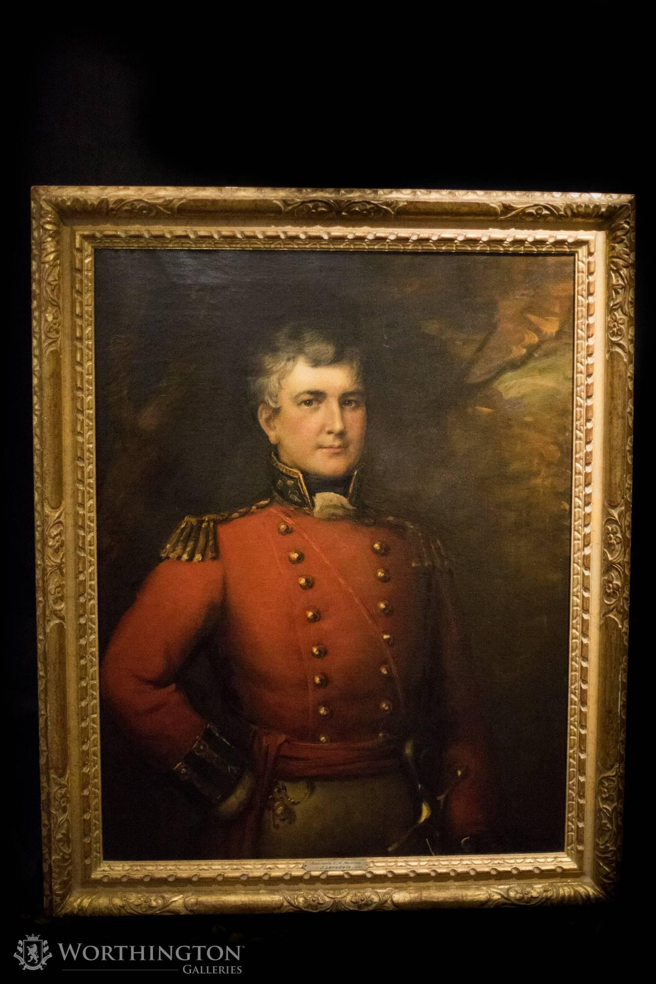 James Lonesdale Portrait Painting - 19th Century Portrait of Honorable Major Alexander Murray by James Lonsdale