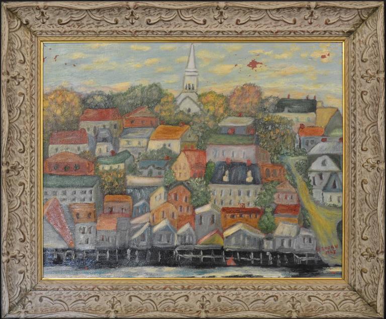 J. Logan Original Oil Painting on Canvas By J. Logan at 1stDibs