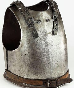 Original 18th Century European Cuirass Plate Armor (Breastplate and Backplate)