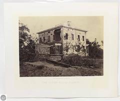 Civil War Albumen Photograph – The Potter House Atlanta – George N. Barnard