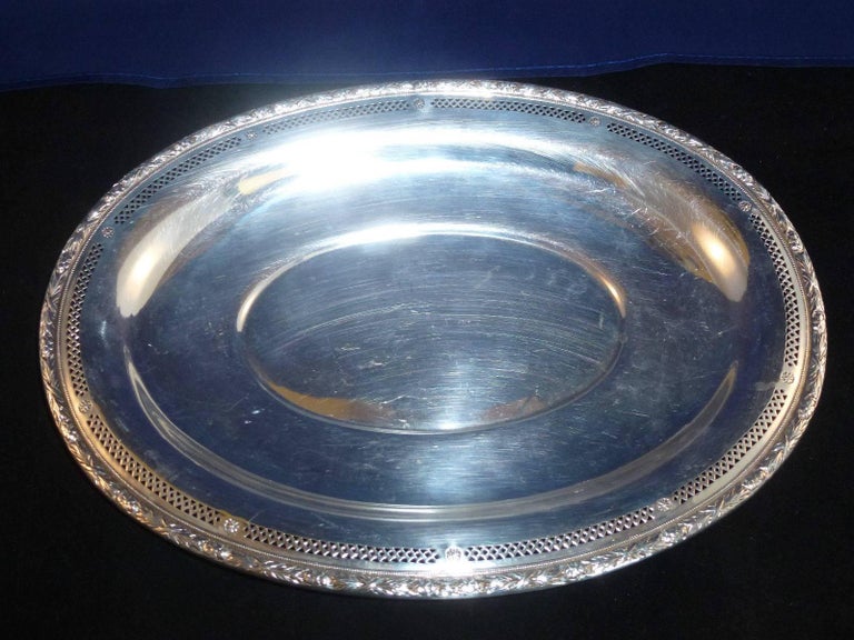 Unknown VINTAGE WALLACE STERLING SILVER PLATTER TRAY For Sale at 1stDibs wallace brothers