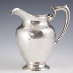 Used Wallace Sterling Silver Water Pitcher
