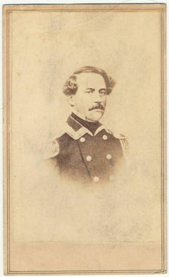 Antique Rare Original Carte De Visite Photograph of Civil War General Robert E. Lee