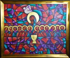 Original Painting by Marisol (Vedi) Velez Titled The Last Supper