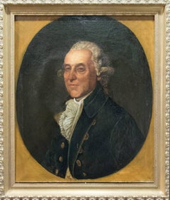 Thomas Beach (Attr) 18th Century Portrait Oil Painting, British School