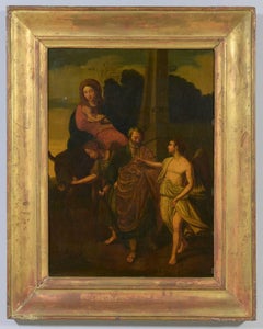 Antique 17th Century Oil Painting Attributed to the School of Guercino