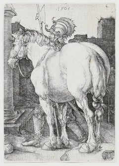 Gravure en cuivre Albrecht Durer du 16ème siècle