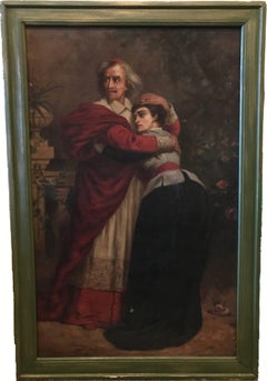 Large Oil Painting by Sydney Prior Hall Entitled “The Opera”