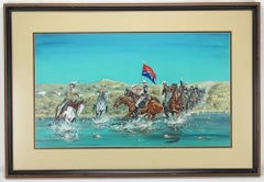 Painting of Custer’s Last Stand by Charles Kemper