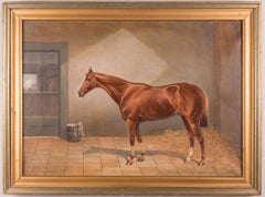 Antique John Chester Mathews, Portrait of a Horse, 1895