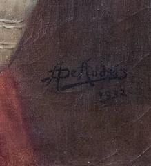 Oil Portrait Painting by Alex De Andreis