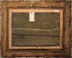 18th Century Oil Painting Entitled Conquistadors After Battle