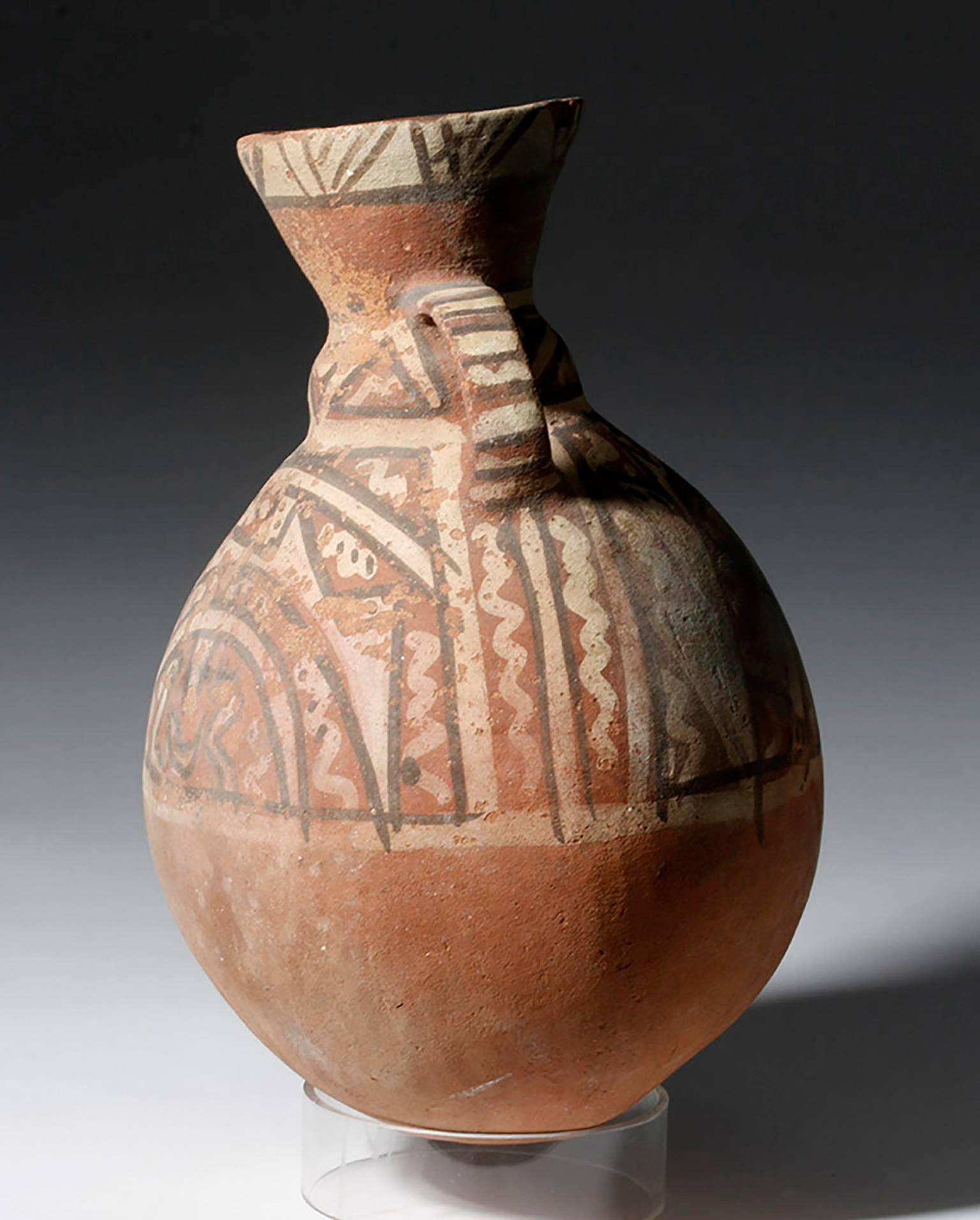 Pre-Columbian Chancay Polychrome Pottery 1