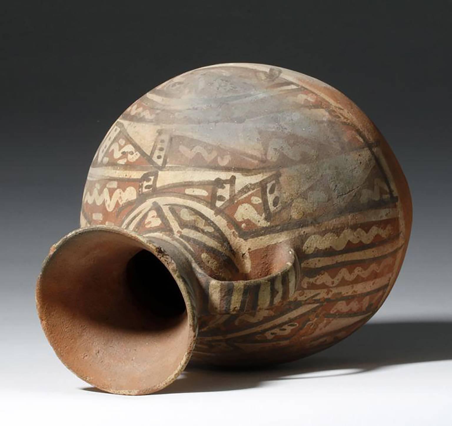 Pre-Columbian Chancay Polychrome Pottery 2