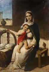 Monumental 19th Century Oil Painting by John Rogers Herbert