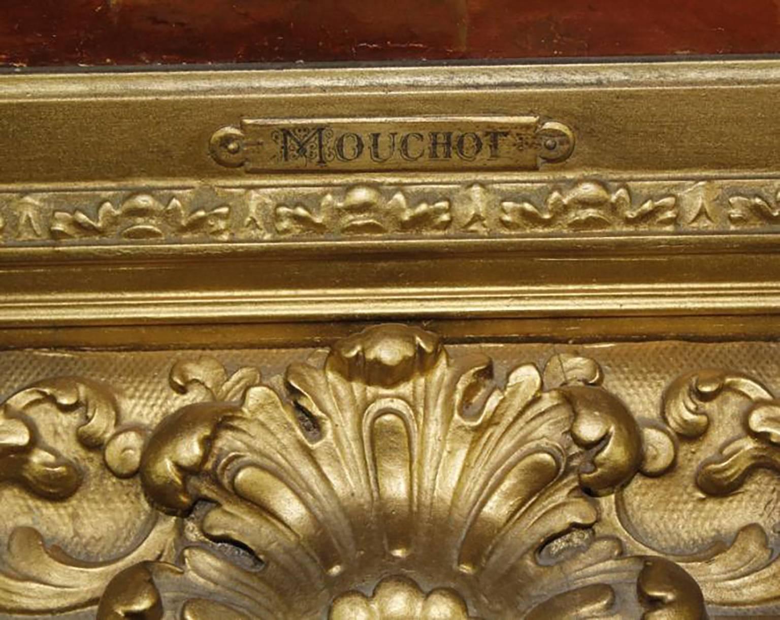 Antique Oil Painting by French Artist Louis Hippolyte Mouchot 6