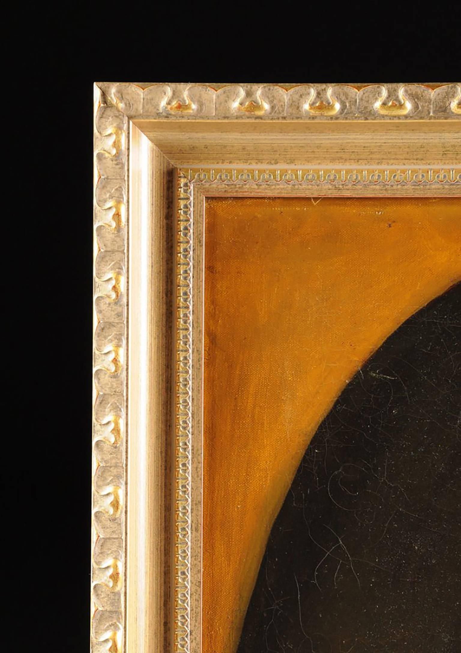 Thomas Beach (Attr) 18th Century Portrait Oil Painting, British School 1